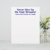 Never Give Up (Standing Front)
