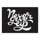 Never Give Up 2 (Front Horizontal)