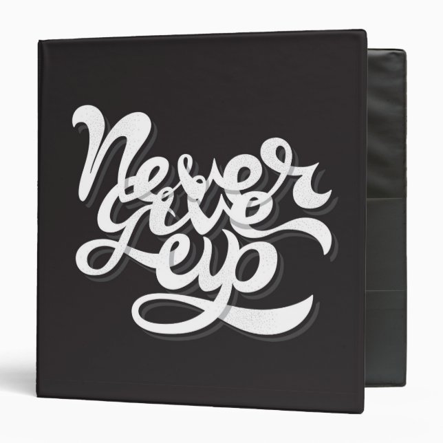 Never Give Up 2 Binder (Front/Inside)