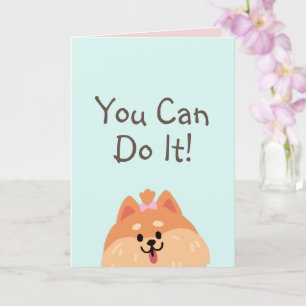 Never Give Up and Cute Puppy Card