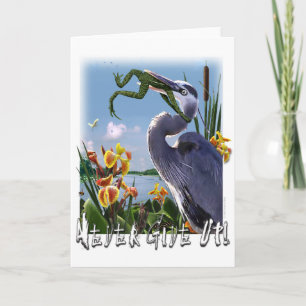 Never Give Up! Card