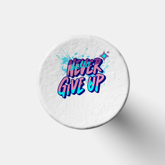 NEVER GIVE UP  GOLF TEES