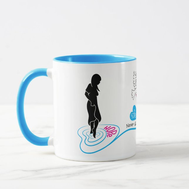 Never Give Up Hope_ Mug (Left)
