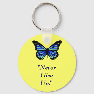 Never Give Up Keychain