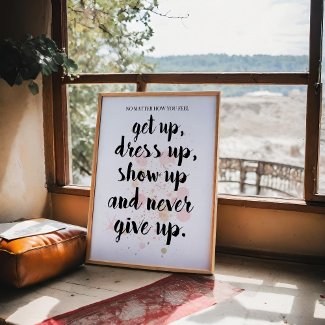 Never Give Up Motivational