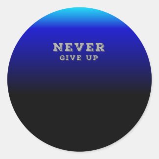Never Give Up Motivational Quote