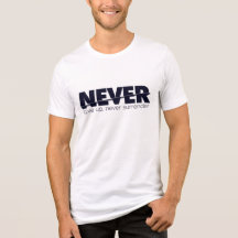 Never Give Up, Never Surrender – Bold Blue Jeans 