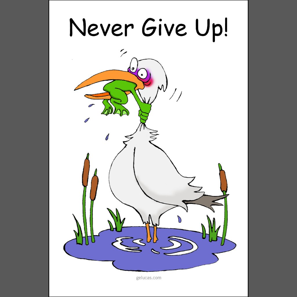 Улыбайся не сдавайся. Never give up. Картина never give up. Never never give up. Never never give up лягушка.