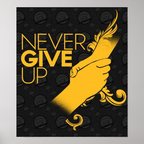 Never Give Up Poster