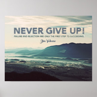 Never Give Up Poster