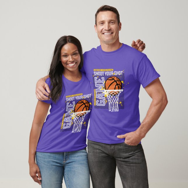 Never Hesitate: Shoot Your Shot T-Shirt (Unisex)