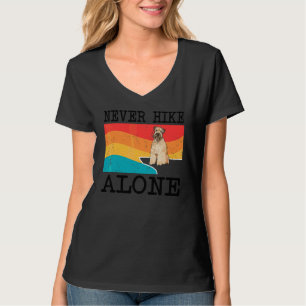 Never Hike Alone Soft Coated Wheaten Terrier Graph T-Shirt