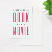 Never Judge A Book By It's Movie I (Desk)