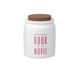 Never Judge A Book By It's Movie I Candy Jar