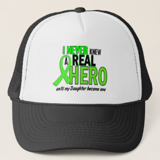 Never Knew A Real Hero 2 LIME (Daughter) Trucker Hat