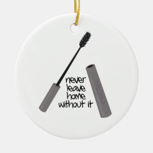 Never Leave Home Ceramic Ornament