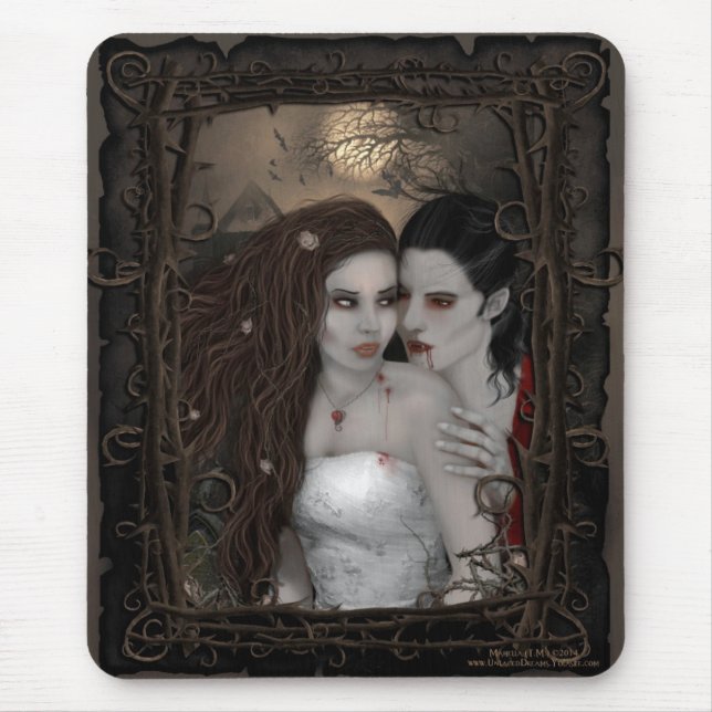 Never Leave Mouse Pad (Front)