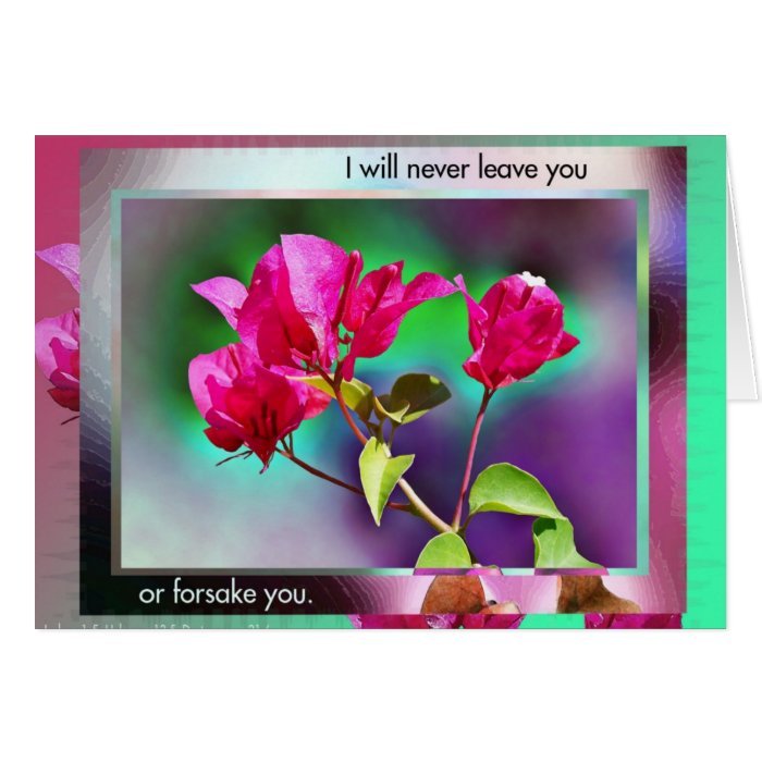 Never Leave You Greeting Cards