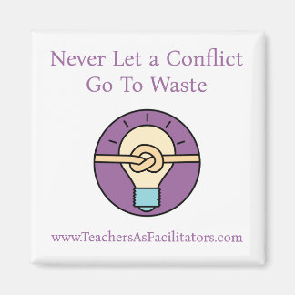 Never Let a Conflict Go To Waste TAF Magnet