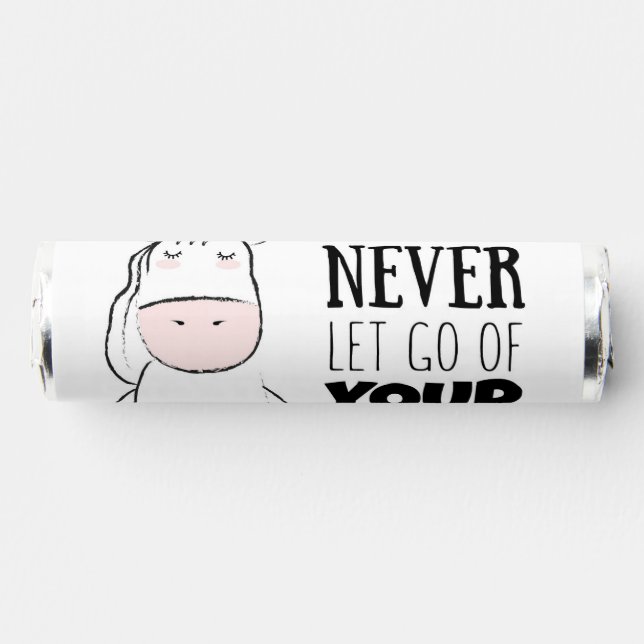 Never Let Go Of Your Dreams Breath Savers® Mints (Front)