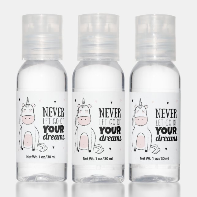 Never Let Go Of Your Dreams Hand Sanitizer (Set)