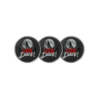 Never Look Back Golf Ball Marker