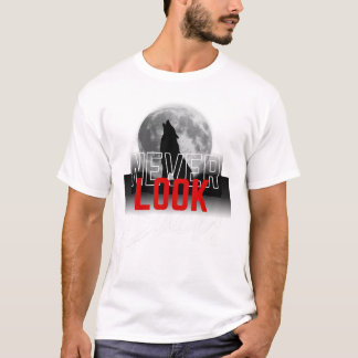Never Look Back Moon Design T-Shirt