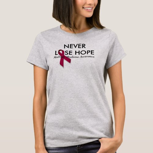 Never Lose Hope MM Awareness T_Shirt