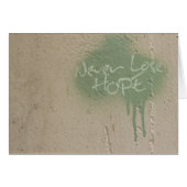 Never Lose Hope Support Card (Front Horizontal)