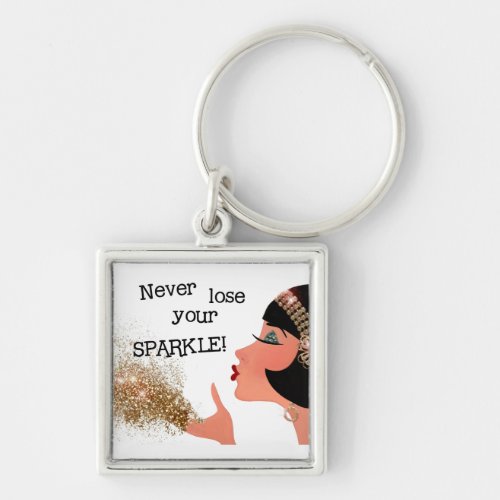 Never Lose Your SPARKLE DIVA Keychain