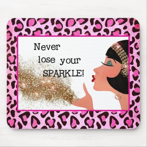 Never Lose Your SPARKLE Mouse Pad