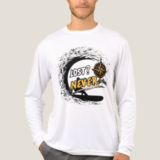 Never Lost Adventure Long Sleeve T-Shirt Tri-Blend Shirt