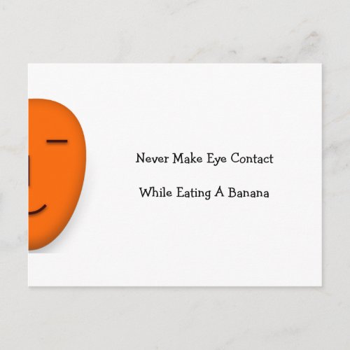 Never Make Eye _ Send a Smile _ Funny Postcard