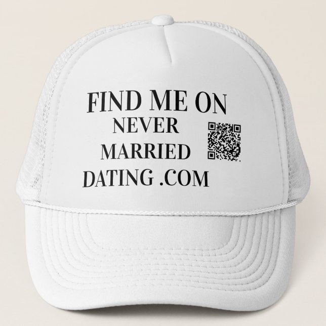 Never Married Dating Hat (Front)