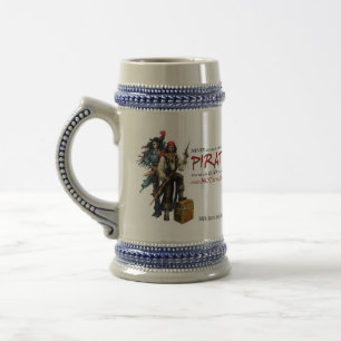 Never Meddle With Pirates Beer Stein