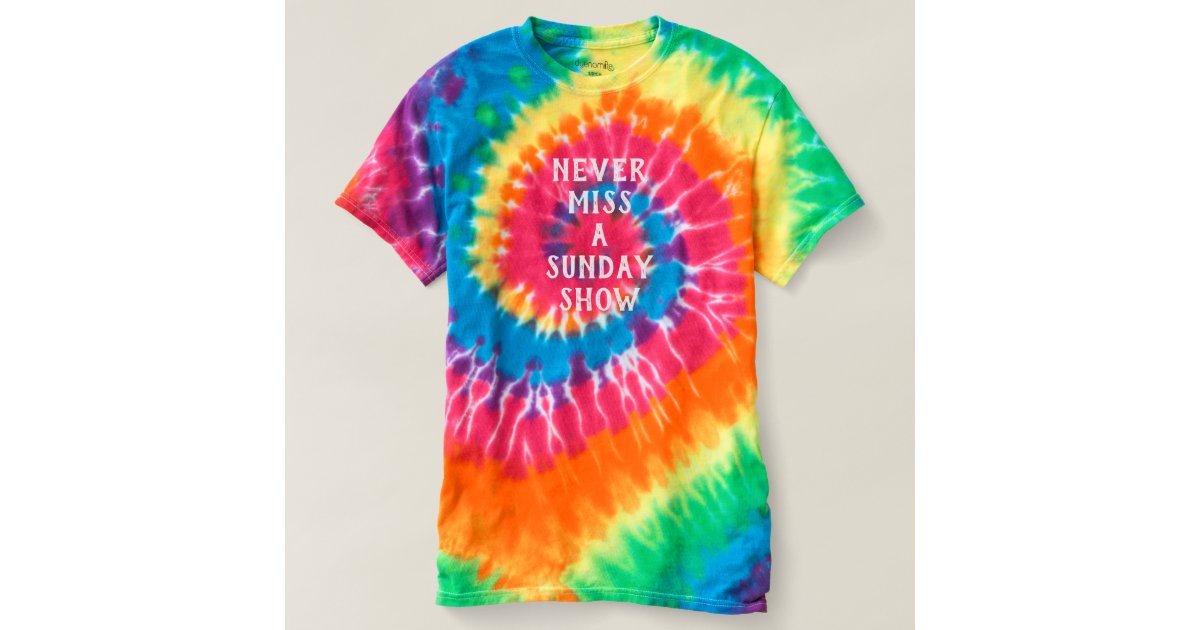 never miss a sunday show t shirt
