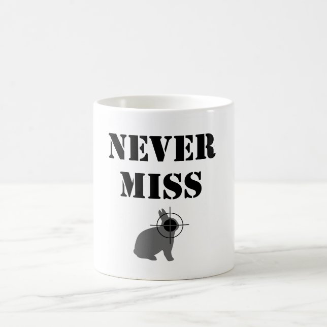 never miss mug (Center)