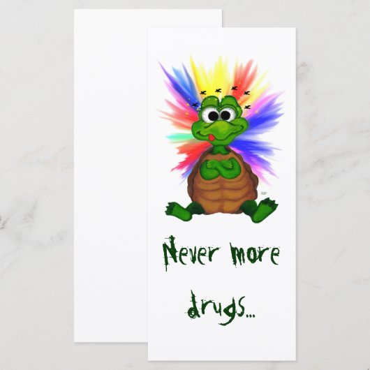 Never more drugs... (Front/Back)