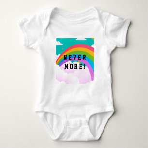 never more rainbow covenant baby bodysuit