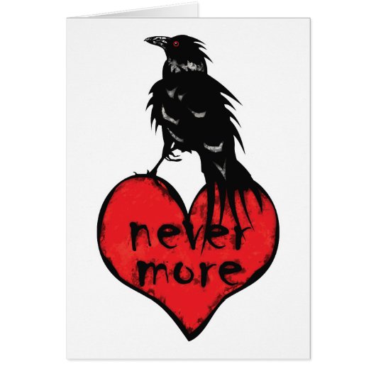 Never More Raven Cards (Front)