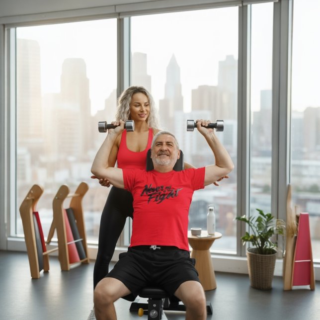 Never Out of the Fight T-Shirt (Creator Uploaded)