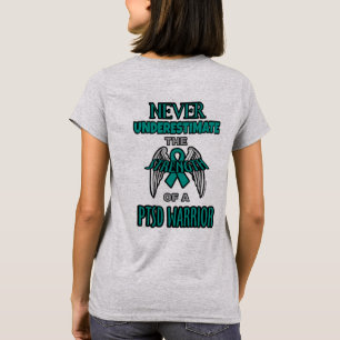 Never...PTSD Warrior T-Shirt