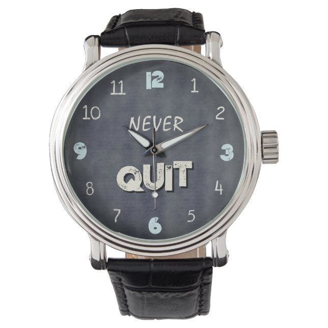 Never Quit Industrial Gym Watch (Front)