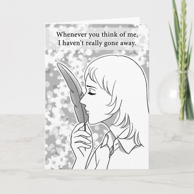 Never really gone away card (Front)