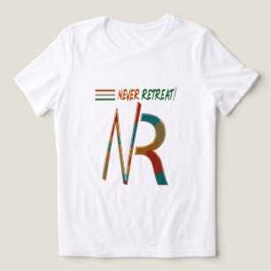 Never Retreat NR Women's Tri-Blend Tee Tshirt