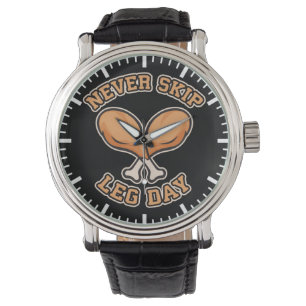 Never Skip Leg Day - Chicken Drumstick - Funny Watch