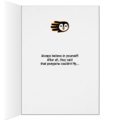 Never Stop Dreaming Always Believe in Yourself Cards (Inside (Right))