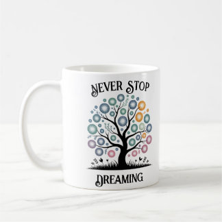 Never Stop Dreaming Coffee Mug
