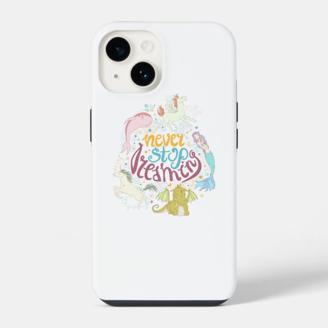 Never Stop Dreaming Iphone Case (Back)