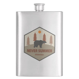 Never Summer Wilderness Colorado Bear Flask